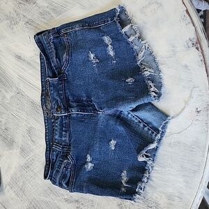 DELIA*S Dark Blue Cutoff Jeans Shorts style name " TAYLOR" Size 11/12 P